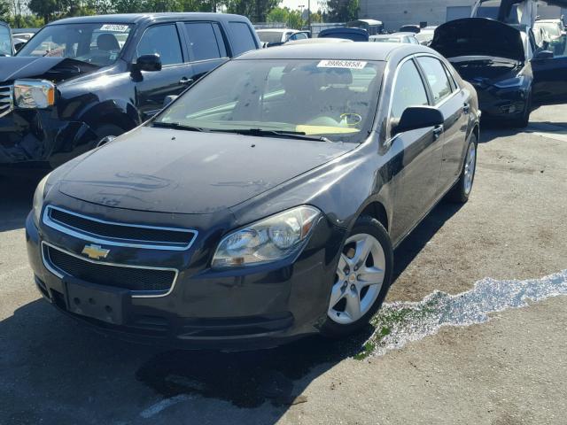 1G1ZB5EB5AF197764 - 2010 CHEVROLET MALIBU LS 黑色 照片 2