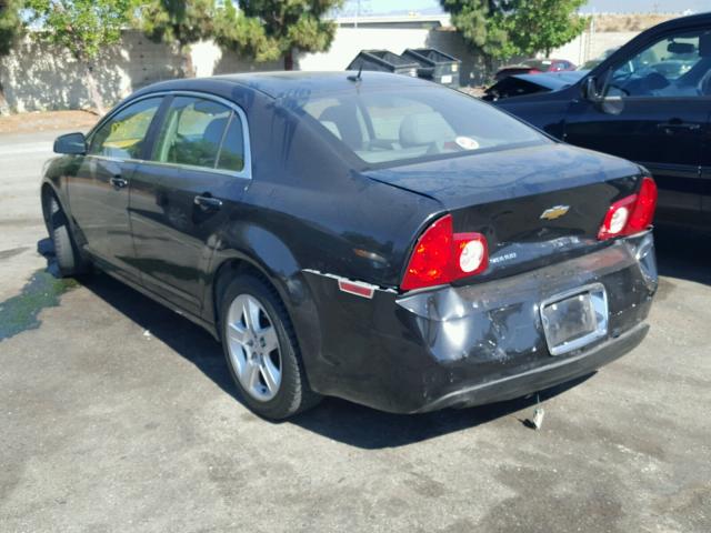 1G1ZB5EB5AF197764 - 2010 CHEVROLET MALIBU LS 黑色 照片 3