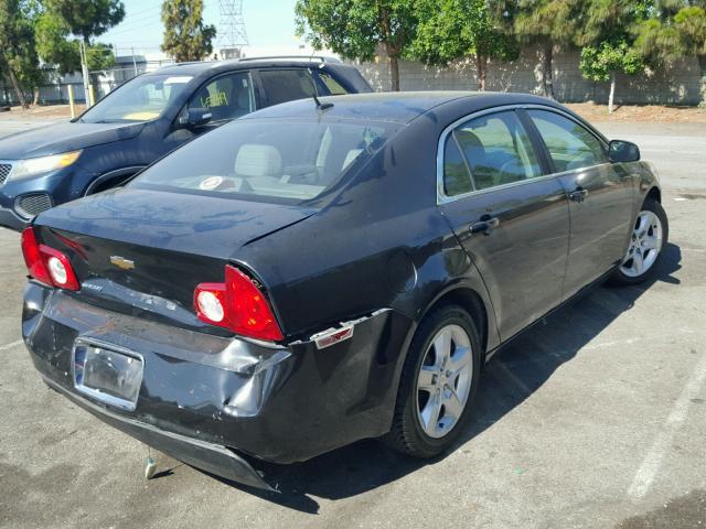 1G1ZB5EB5AF197764 - 2010 CHEVROLET MALIBU LS 黑色 照片 4