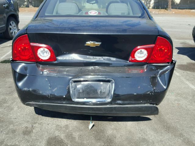1G1ZB5EB5AF197764 - 2010 CHEVROLET MALIBU LS 黑色 照片 9
