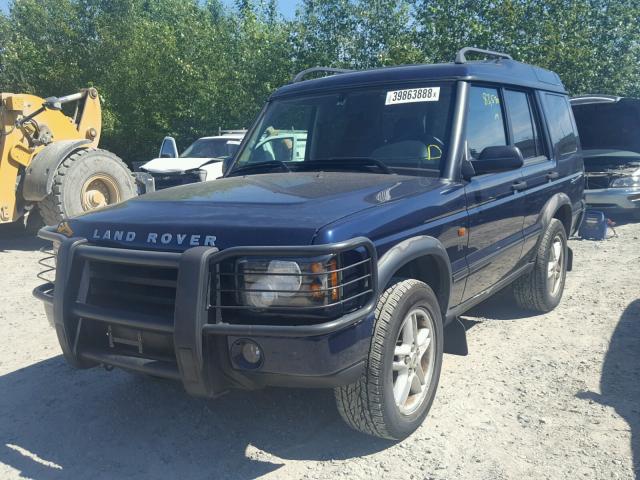 SALTY16453A801682 - 2003 LAND ROVER DISCOVERY BLUE photo 2