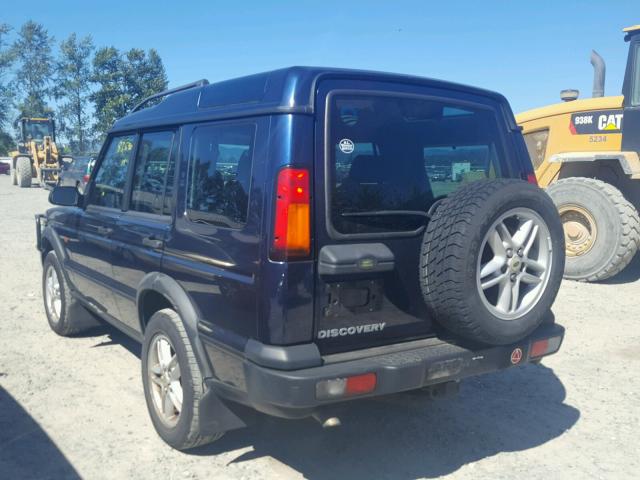 SALTY16453A801682 - 2003 LAND ROVER DISCOVERY BLUE photo 3