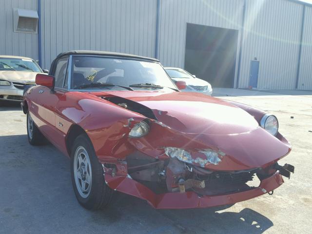 ZARBA5641J1062831 - 1988 ALFA ROMEO SPIDER GRA RED photo 1