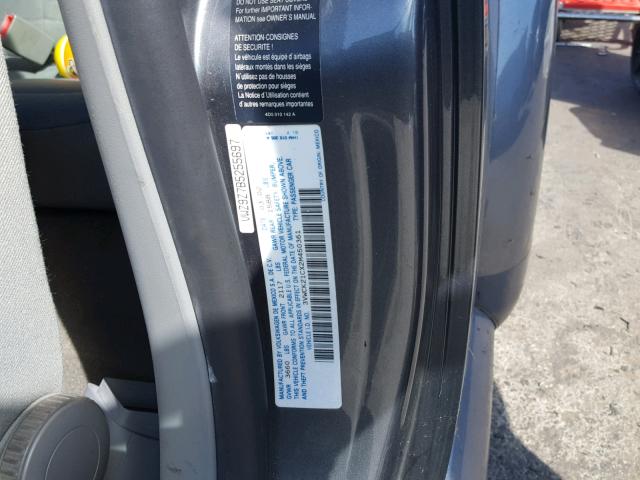 3VWCK21CX2M450361 - 2002 VOLKSWAGEN NEW BEETLE Boz foto 10