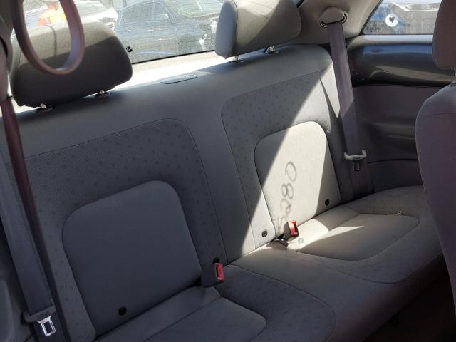 3VWCK21CX2M450361 - 2002 VOLKSWAGEN NEW BEETLE Boz foto 6