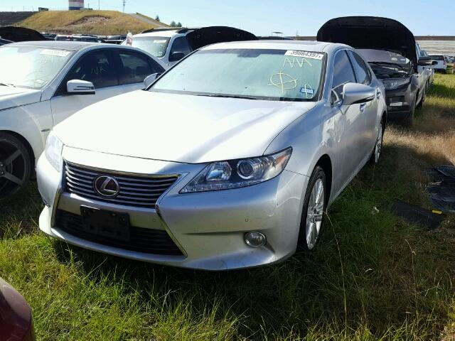 JTHBK1GG0E2148963 - 2014 LEXUS ES SILVER photo 2