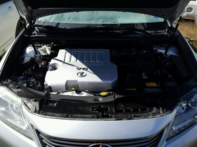 JTHBK1GG0E2148963 - 2014 LEXUS ES SILVER photo 7