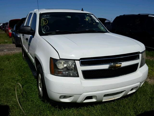 3GNEC12037G179650 - 2007 CHEVROLET AVALANCHE WHITE photo 1