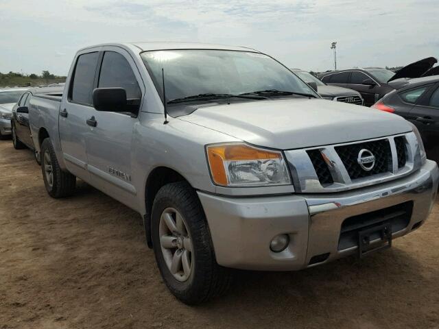 1N6BA0ED7AN320094 - 2010 NISSAN TITAN SILVER photo 1