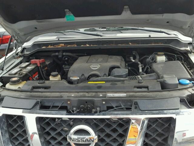 1N6BA0ED7AN320094 - 2010 NISSAN TITAN SILVER photo 7