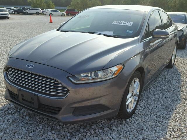 3FA6P0H73DR286798 - 2013 FORD FUSION CHARCOAL photo 2