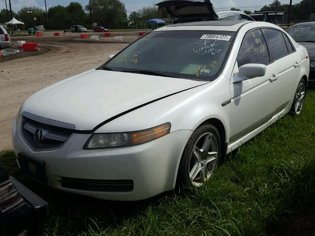 19UUA66286A020009 - 2006 ACURA 3.2TL WHITE photo 2