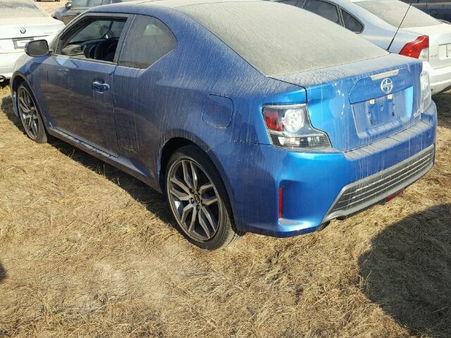 JTKJF5C72FJ007455 - 2015 TOYOTA SCION TC 蓝色 照片 3