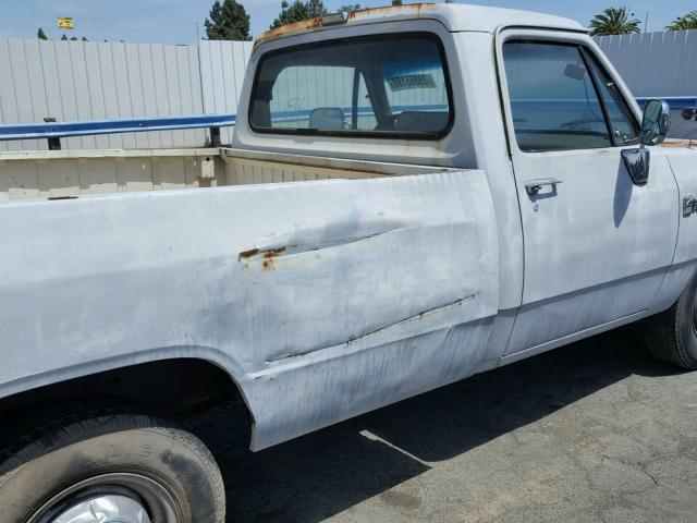 1B7KE26Z9LS700376 - 1990 DODGE D-SERIES D BEIGE photo 9