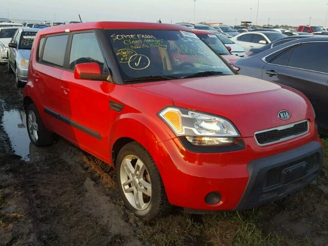 KNDJT2A27B7212248 - 2011 KIA SOUL + RED photo 1