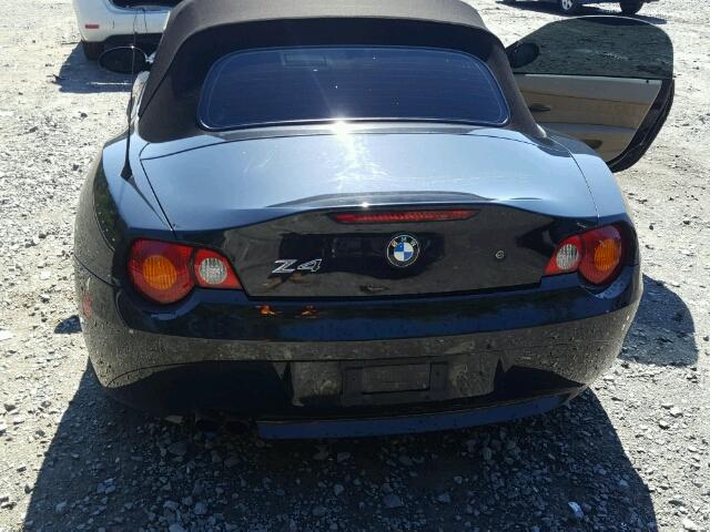 4USBT53504LT26111 - 2004 BMW Z4 3.0 BLACK photo 6