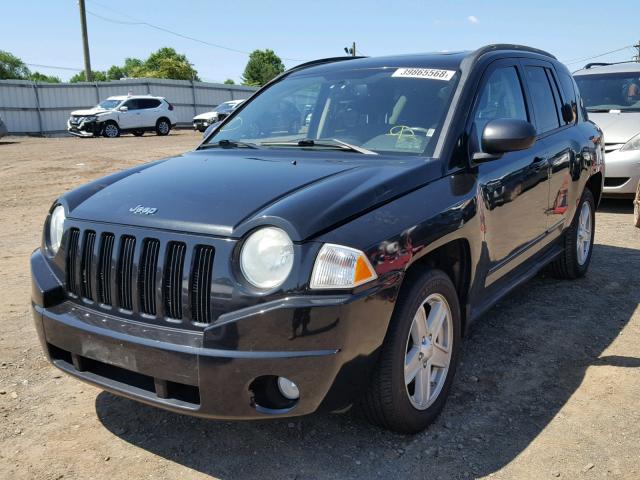 1J4NF4FB7AD525159 - 2010 JEEP COMPASS SP BLACK photo 2