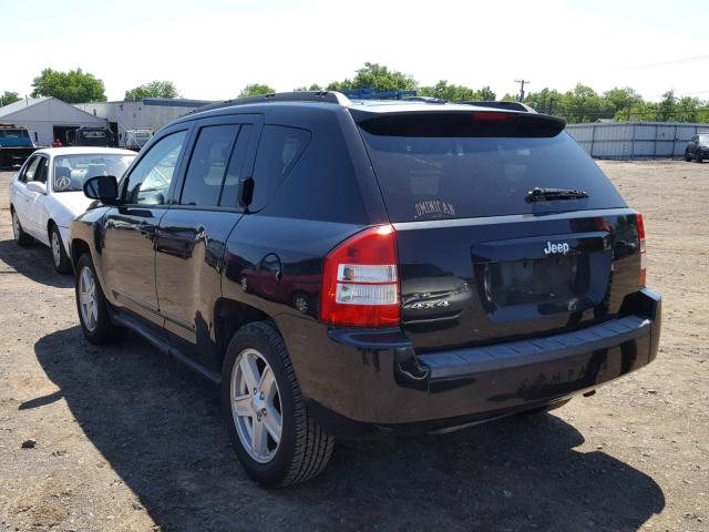 1J4NF4FB7AD525159 - 2010 JEEP COMPASS SP BLACK photo 3