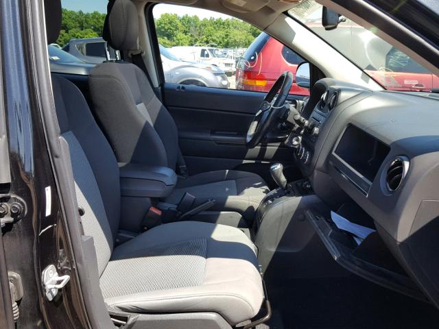 1J4NF4FB7AD525159 - 2010 JEEP COMPASS SP BLACK photo 5