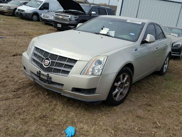 1G6DF577380167077 - 2008 CADILLAC CTS CREAM photo 2