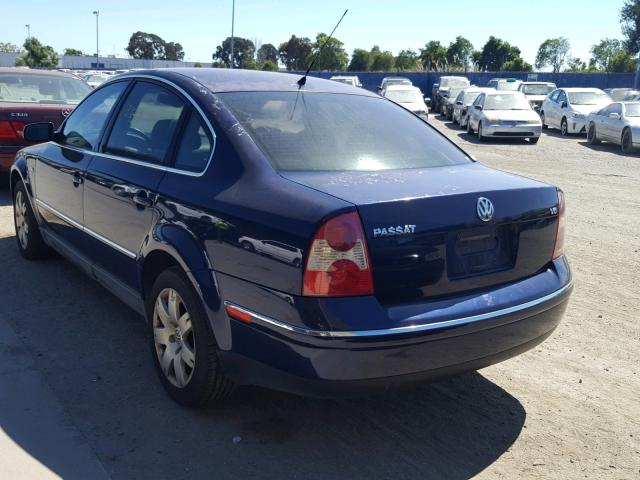 WVWRH63B62P047558 - 2002 VOLKSWAGEN PASSAT GLX 蓝色 照片 3