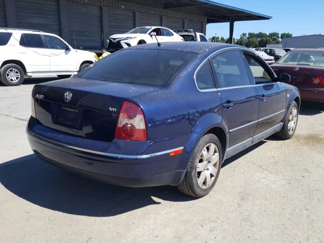 WVWRH63B62P047558 - 2002 VOLKSWAGEN PASSAT GLX 蓝色 照片 4