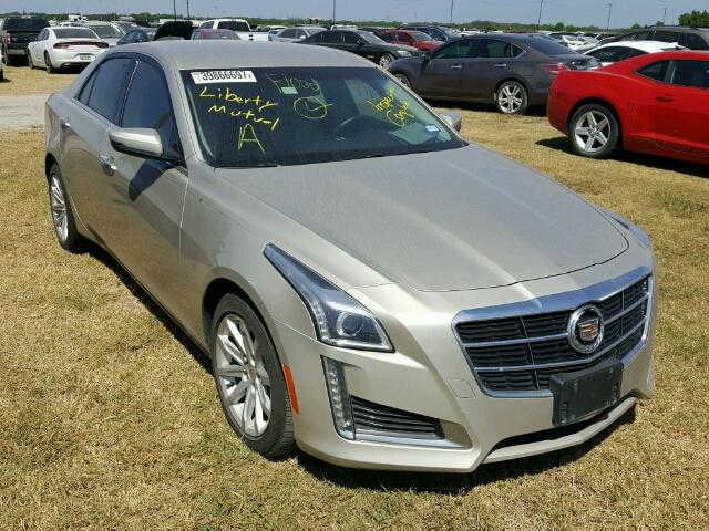 1G6AW5SX6E0141529 - 2014 CADILLAC CTS GOLD photo 1