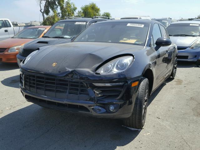 WP1AB2A57GLB51283 - 2016 PORSCHE MACAN S BLACK photo 2