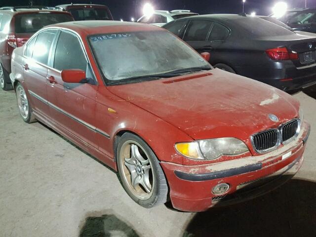 WBAEV53423KM29763 - 2003 BMW 330 RED photo 1