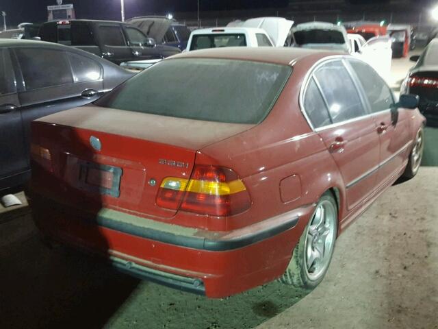 WBAEV53423KM29763 - 2003 BMW 330 RED photo 4