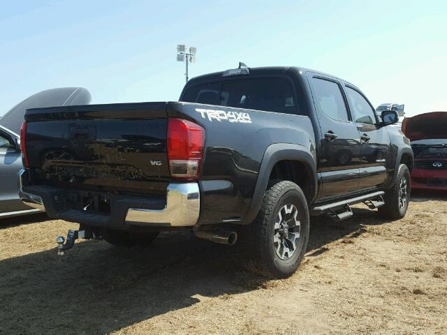 5TFCZ5AN5GX040487 - 2016 TOYOTA TACOMA BLACK photo 4