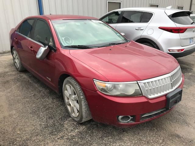 3LNHM26T58R605336 - 2008 LINCOLN MKZ BURGUNDY photo 1