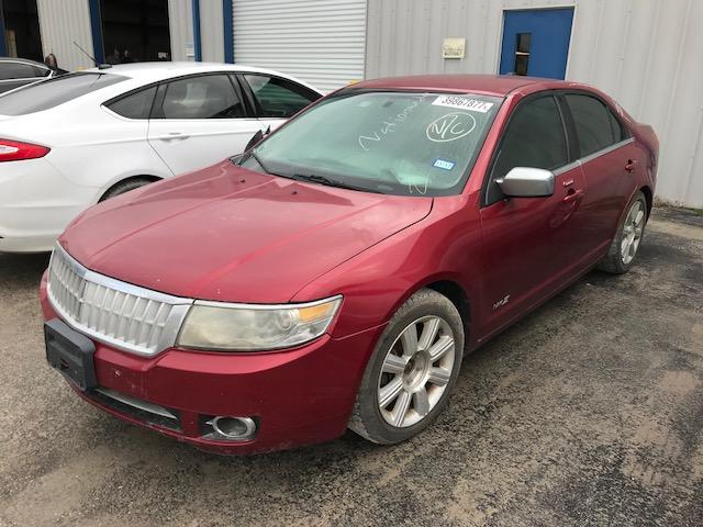 3LNHM26T58R605336 - 2008 LINCOLN MKZ BURGUNDY photo 2