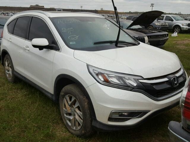 5J6RM4H76FL091619 - 2015 HONDA CR-V WHITE photo 1