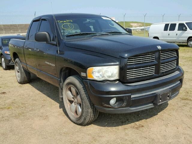 1D7HU18D13S289909 - 2003 DODGE RAM 1500 BLACK photo 1