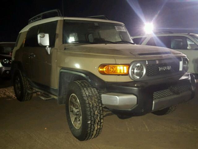 JTEBU4BF9CK140171 - 2012 TOYOTA FJ CRUISER TAN photo 1