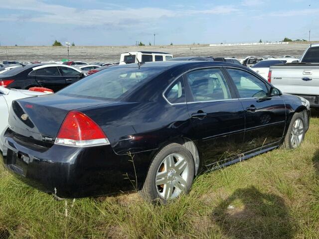 2G1WB5E35E1182335 - 2014 CHEVROLET IMPALA LIM BLACK photo 4