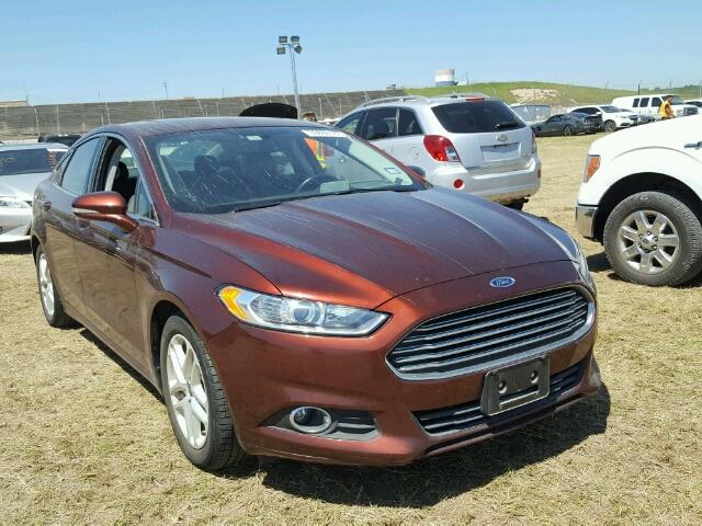 3FA6P0HD3FR233883 - 2015 FORD FUSION BURGUNDY photo 1