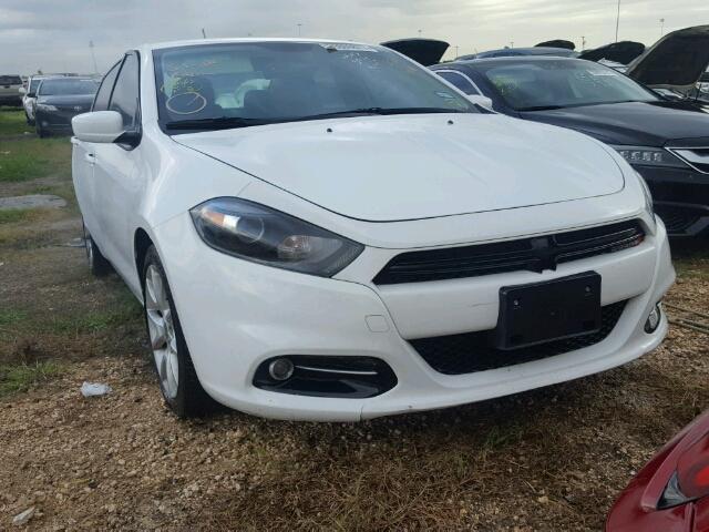 1C3CDFBA9DD333939 - 2013 DODGE DART WHITE photo 1