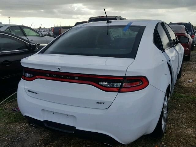 1C3CDFBA9DD333939 - 2013 DODGE DART WHITE photo 4