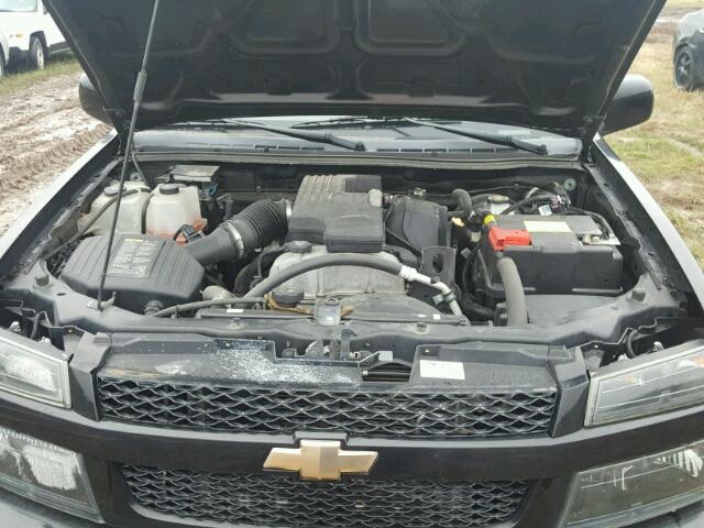 1GCDSCF94C8115662 - 2012 CHEVROLET COLORADO L BLACK photo 7