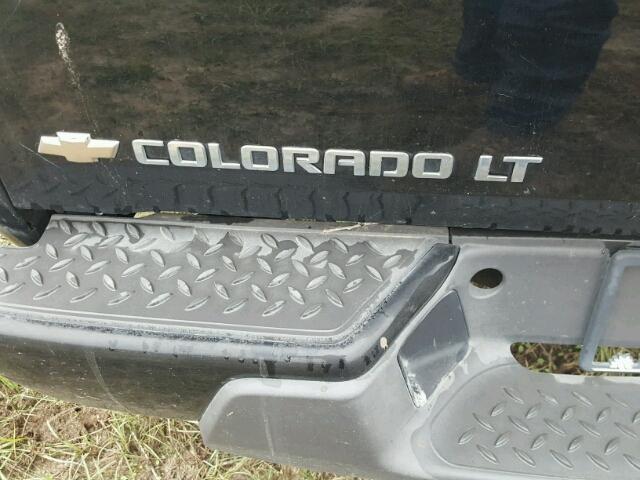 1GCDSCF94C8115662 - 2012 CHEVROLET COLORADO L BLACK photo 9