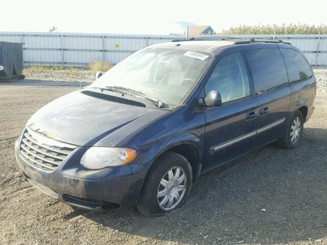 2A4GP54L36R779964 - 2006 CHRYSLER TOWN & COU Mavi foto 2