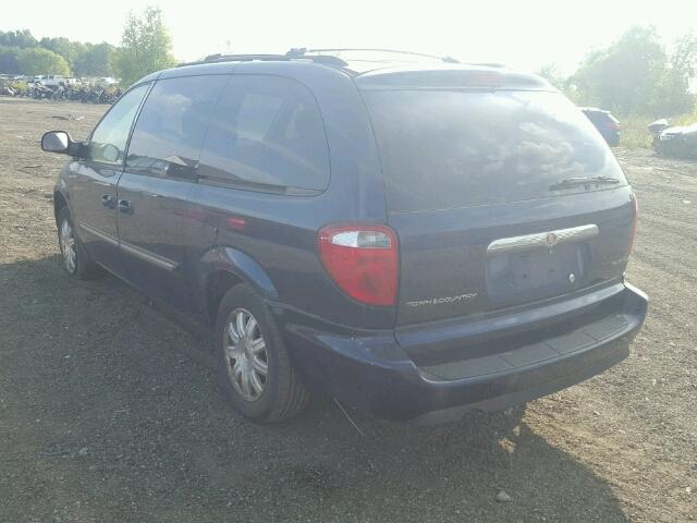 2A4GP54L36R779964 - 2006 CHRYSLER TOWN & COU Mavi foto 3