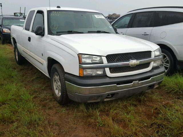 2GCEC19V841160655 - 2004 CHEVROLET SILVERADO WHITE photo 1