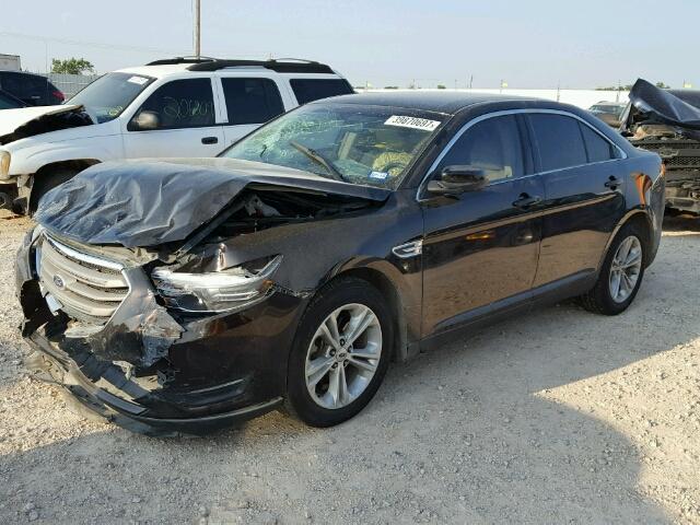 1FAHP2E89DG229501 - 2013 FORD TAURUS SEL BROWN photo 2