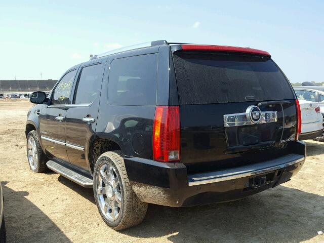 1GYFK63878R209987 - 2008 CADILLAC ESCALADE BLACK photo 3