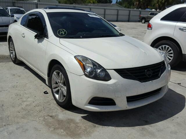 1N4AL2EP9CC236765 - 2012 NISSAN ALTIMA S WHITE photo 1