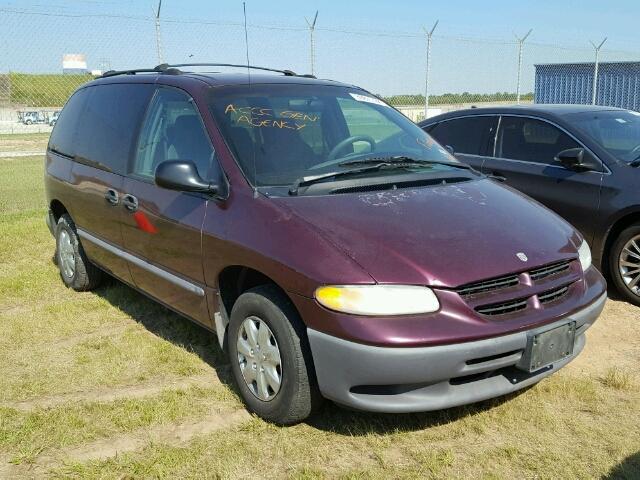 2B4FP2533XR323444 - 1999 DODGE CARAVAN MAROON photo 1