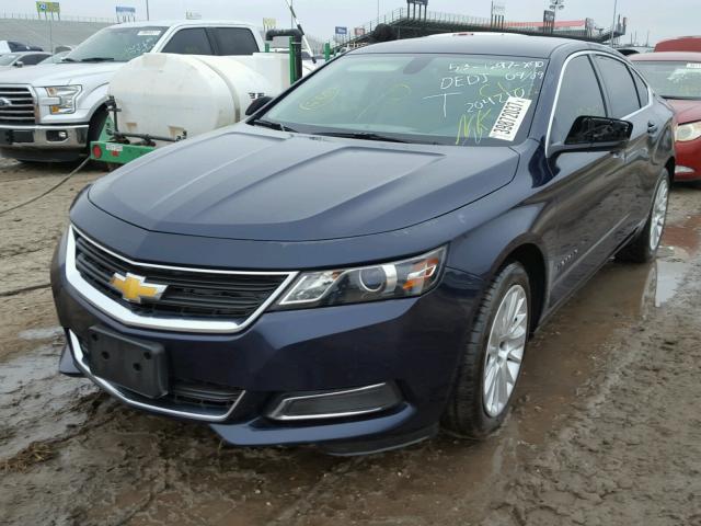 2G11Z5SA2G9204210 - 2016 CHEVROLET IMPALA 蓝色 照片 2
